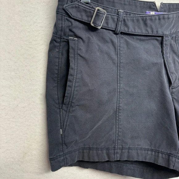 Ibex Organic Cotton Shorts Cross Buckle 8 Gray - Picture 3 of 7